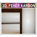 3D Karbon Matrica Matt Fehér 2db/csomag
